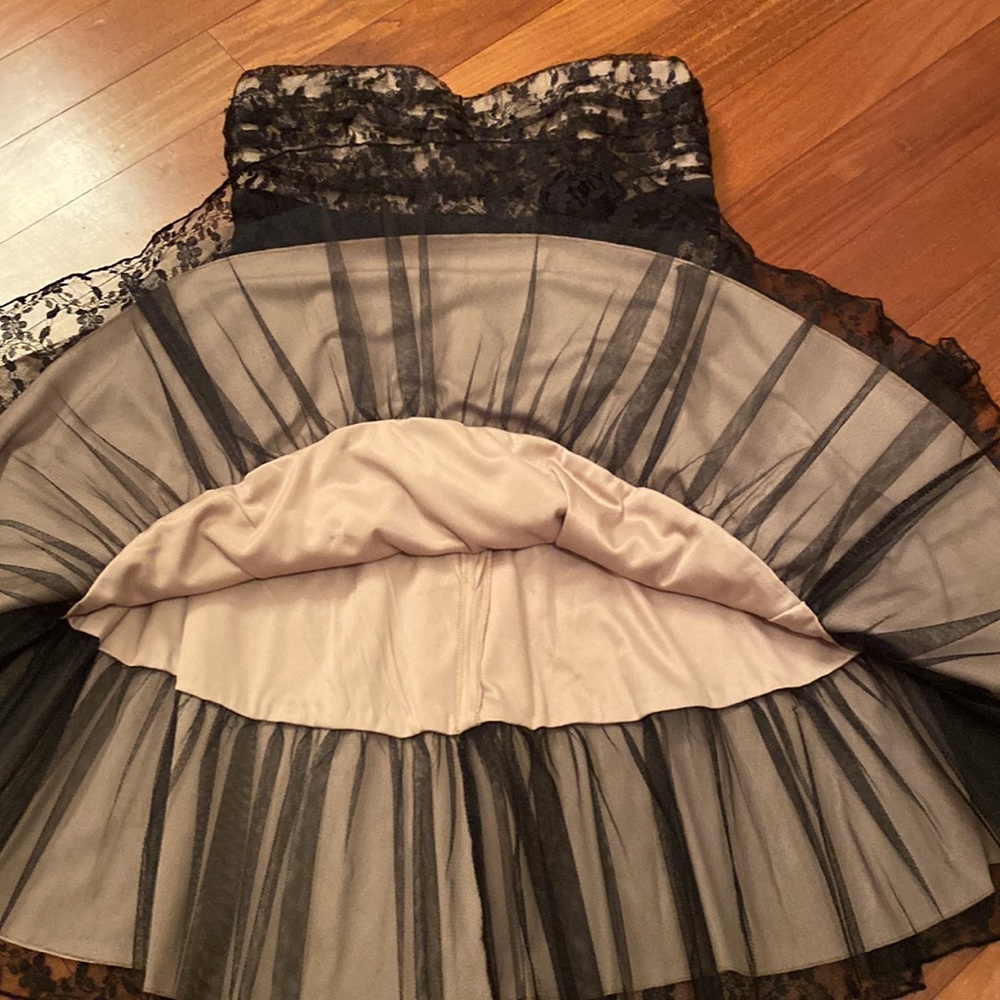 Appropriate Behavior Gorgeous Strapless Black & C… - image 8